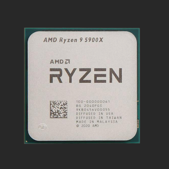 大得価人気SALEAMD Ryzen 9 5900X W/O Cooler CPU PCパーツ